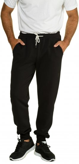 JP1880 Sweatpants Modern Fit Lightweight Black - ABBIGLIAMENTO UOMO MT-6XLT - Taglie Tall Uomo