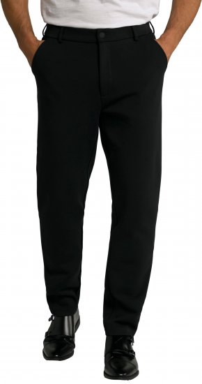 JP1880 Chino Jersey Trousers Flexnamic Black TALL - ABBIGLIAMENTO UOMO MT-6XLT - Taglie Tall Uomo