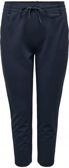 Only Carmakoma Goldtrash Classic Pants Navy - Pantaloni - 