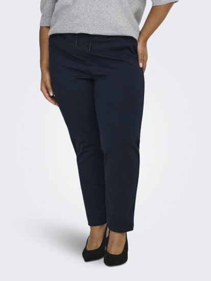 Only Carmakoma Goldtrash Classic Pants Navy - Pantaloni - 