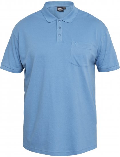 North Latitude 61011 Polo Piqué Blu - Polo - Polo Uomo Taglie Forti