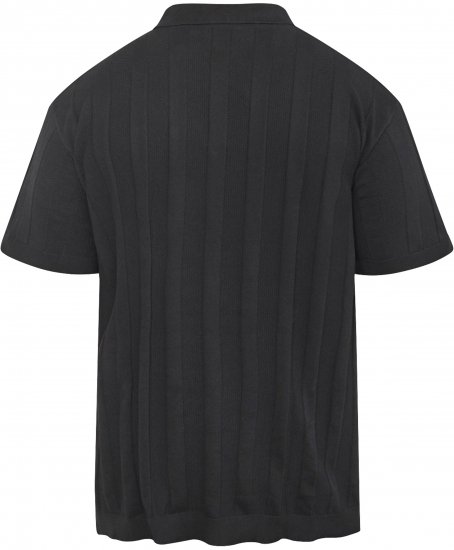 North Latitude 61329 Polo In Maglia Maniche Corte Nero - Polo - Polo Uomo Taglie Forti