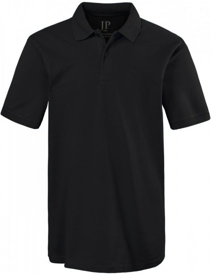 JP1880 702560 Polo in piqué di cotone Nero - Polo - Polo Uomo Taglie Forti