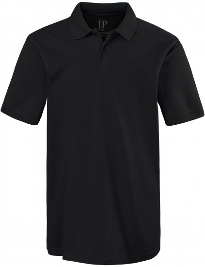 JP1880 Basic Sporty Classic Polo Shirt Short Sleeve Black TALL - TALL polo - 