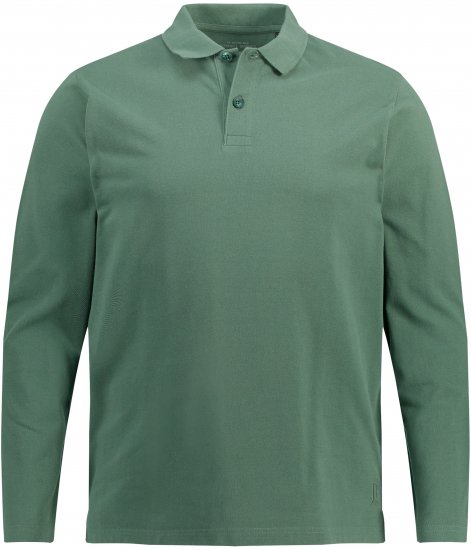 JP1880 Polo Shirt Long Sleeve Pique Cactus - Polo - Polo Uomo Taglie Forti