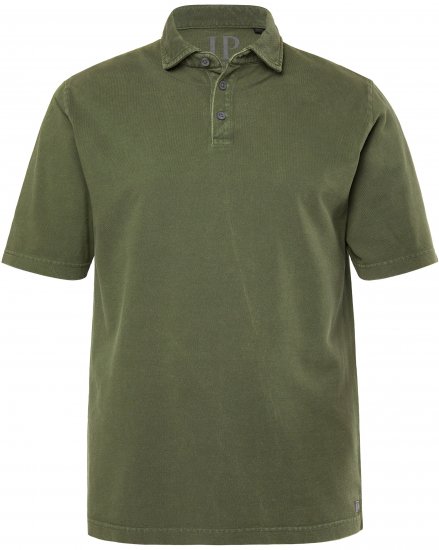 JP1880 Polo Shirt Short Sleeve Pique Vintage Green - Polo - Polo Uomo Taglie Forti