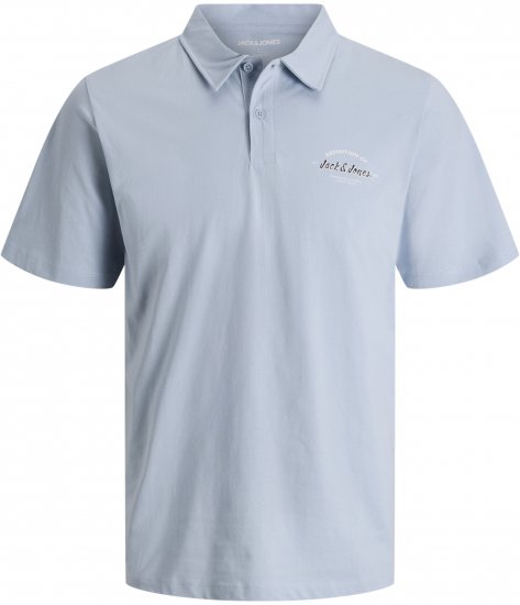 Jack & Jones Brandon Short Sleeve Polo Blue - Polo - Polo Uomo Taglie Forti