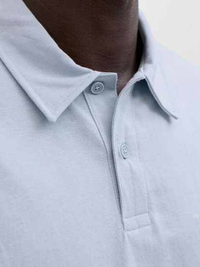 Jack & Jones Brandon Short Sleeve Polo Blue - Polo - Polo Uomo Taglie Forti