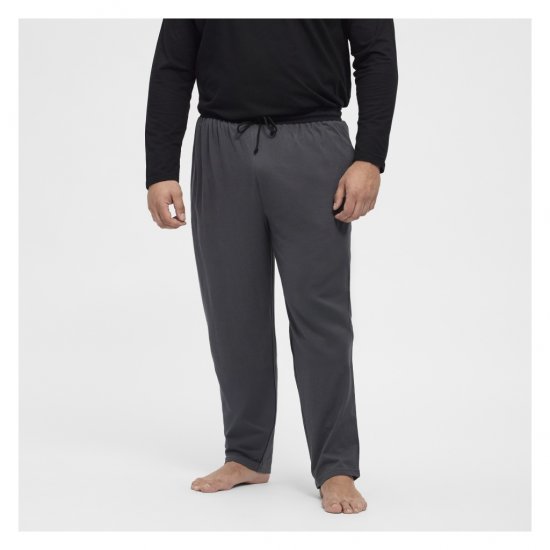 North Latitude Pyjama Pants Dark Grey Charcole - Pigiami/Loungewear - Pigiama Uomo Taglie Forti