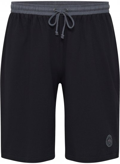 North Latitude Pyjama Shorts Black - Pigiami/Loungewear - Pigiama Uomo Taglie Forti