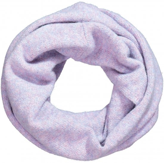 Ulla Popken Knit Infinity Scarf Pale Lilac - Accessori - 