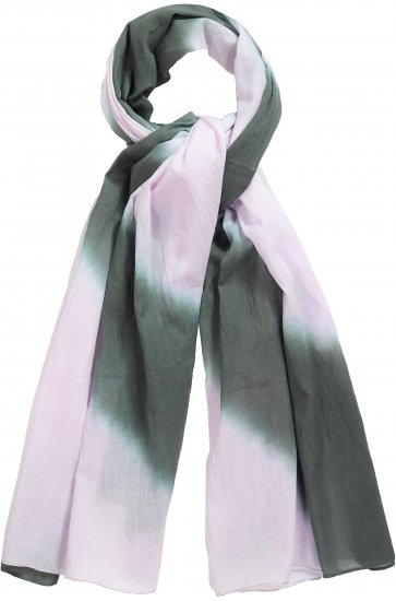 Ulla Popken Batik Striped Scarf Lavender - Accessori - 