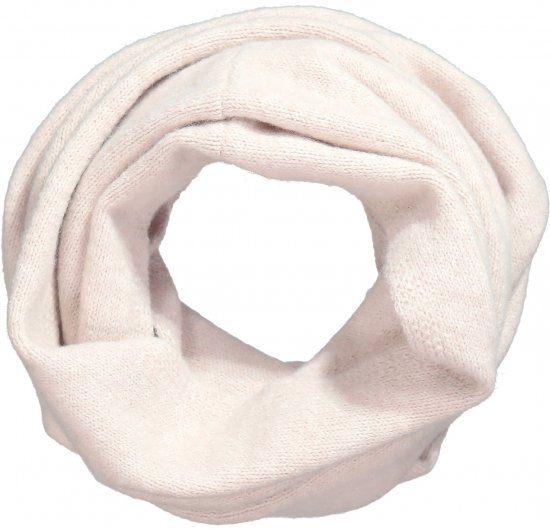 Ulla Popken Knit Infinity Scarf Pastel Pink - Accessori - 
