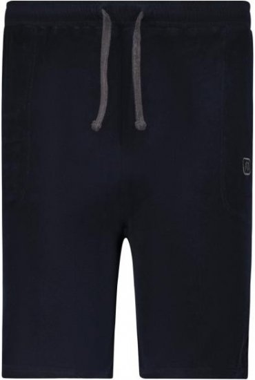Adamo Terry Shorts Navy - Pantaloni & pantaloncini tuta - Pantaloni Tuta Uomo Taglie Forti