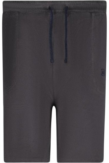 Adamo Terry Shorts Dark Grey - Tutti i modelli - Taglie Forti Uomo 2XL-14XL