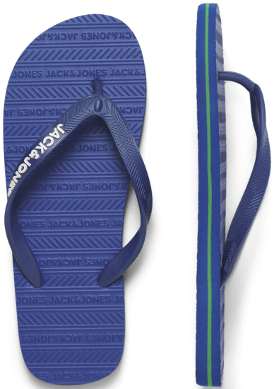 Jack & Jones Basic Flip Flop Slippers Blue Quartz - Scarpe da uomo 40-52 - 