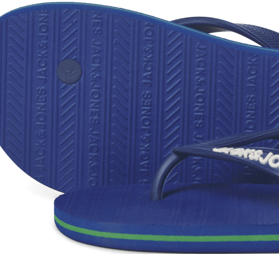 Jack & Jones Basic Flip Flop Slippers Blue Quartz - Scarpe da uomo 40-52 - 