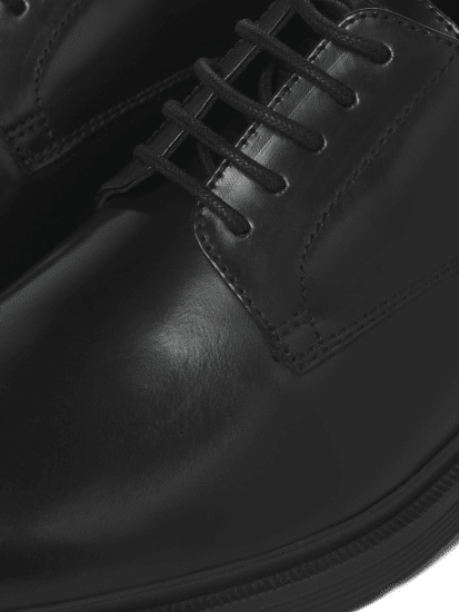 Jack & Jones Dax Leather Lace Shoes Anthracite - Scarpe da uomo 40-52 - 