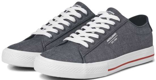 Jack & Jones Ryder Canvas Sneakers Chambray Blue - Scarpe da uomo 40-52 - 