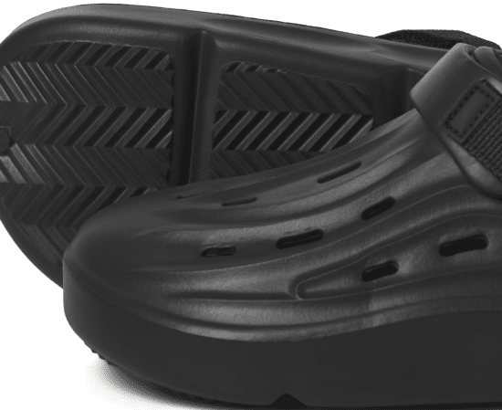Jack & Jones Vincent Moulded Mules Black - Scarpe da uomo 40-52 - 