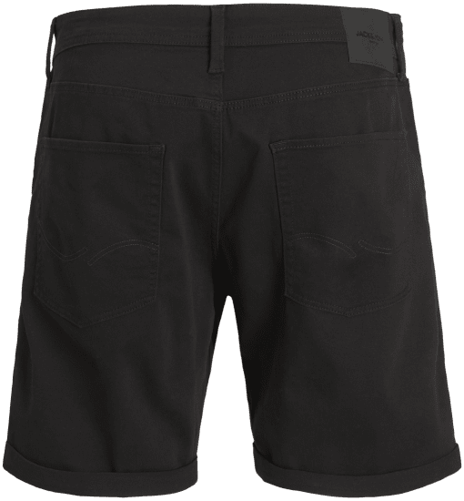 Jack & Jones Rick Dylan Original Shorts Black - Shorts - Pantaloncini Uomo Taglie Forti