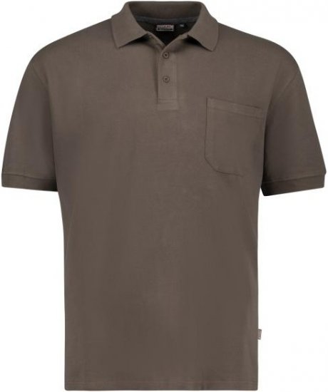 Adamo 139311 Poloshirt RF Brown - Polo - Polo Uomo Taglie Forti