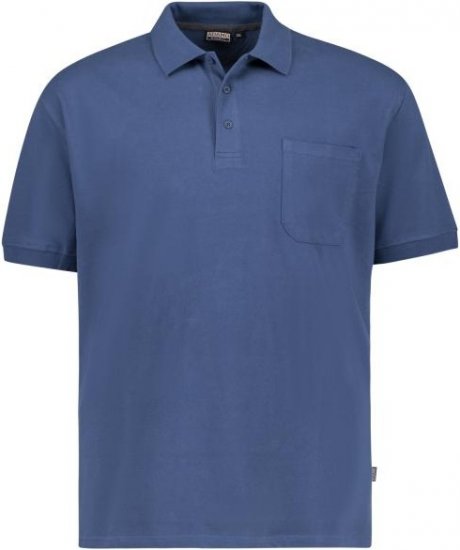 Adamo 139311 Poloshirt RF Denim Blue - Polo - Polo Uomo Taglie Forti