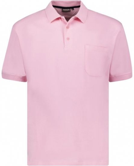Adamo 139311 Poloshirt RF Pink - Polo - Polo Uomo Taglie Forti