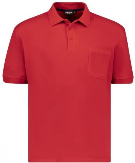 Adamo 139311 Poloshirt RF Red - Polo - Polo Uomo Taglie Forti