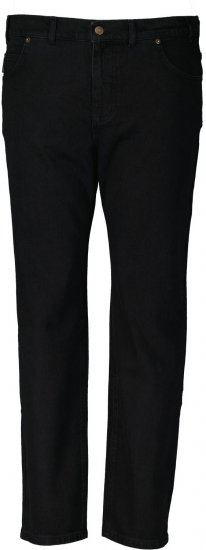 Adamo 5-Pocket Regular Rise Jeans Black - Jeans & pantaloni - Jeans & Pantaloni Uomo Taglie Forti