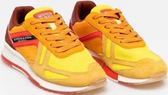 Scotch & Soda S498 Sneakers Orange - Scarpe da uomo 40-52 - 