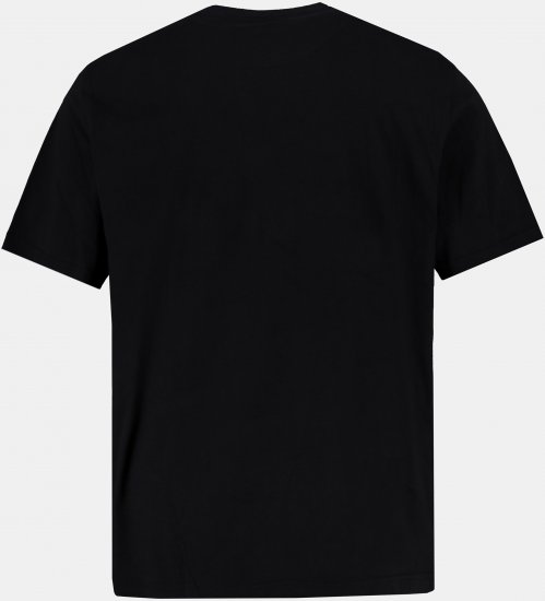 JP1880 Rolling Stones Graphic Comfort Fit Band T-Shirt Black - Magliette - Magliette Uomo Taglie Forti