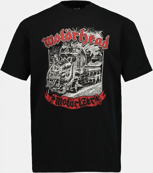 JP1880 Motörhead Graphic Band T-Shirt Black - Magliette - Magliette Uomo Taglie Forti