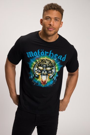 JP1880 Motörhead OVERKILL Theme Graphic Comfort Fit Band T-Shirt Black - Magliette - Magliette Uomo Taglie Forti