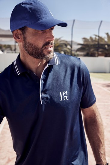 JP1880 QuickDry ProLine Tennis Polo Shirt Dark Blue - Abbigliamento sportivo & Outdoor - Abbigliamento Sportivo Uomo Taglie Forti