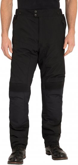 JP1880 All Year Round Motorcycle Pants Black - Abbigliamento moto taglie forti - Abbigliamento da moto taglie forti per uomo