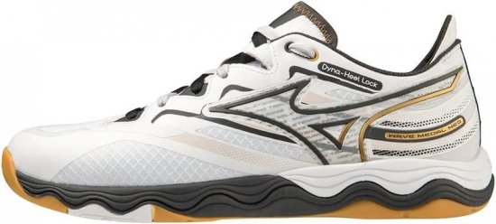 Mizuno 81GA232502 Sneakers White/Black/Gold - Scarpe da uomo 40-52 - 