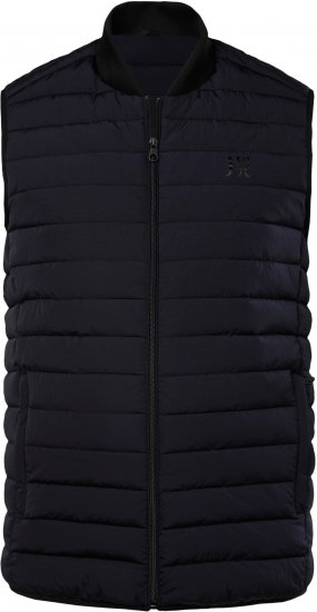 JP1880 Guilted College Collar Golf Vest Dark Navy - Abbigliamento sportivo & Outdoor - Abbigliamento Sportivo Uomo Taglie Forti