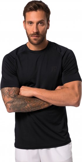 JP1880 QuickDry Side Prints Tennis T-Shirt Dark Navy - Abbigliamento sportivo & Outdoor - Abbigliamento Sportivo Uomo Taglie Forti