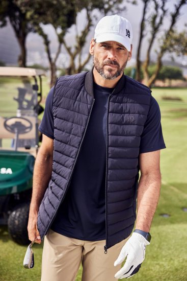 JP1880 Jay-Pi FLEXNAMIC® QuickDry Golfing T-Shirt Dark Navy - Abbigliamento sportivo & Outdoor - Abbigliamento Sportivo Uomo Taglie Forti