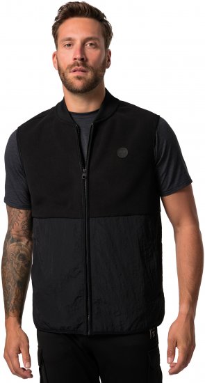 JP1880 Level 2 Double-Layer Fleece Vest Black - Abbigliamento sportivo & Outdoor - Abbigliamento Sportivo Uomo Taglie Forti