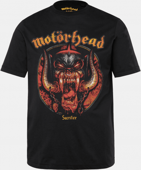 JP1880 Motörhead Sacrifice Band T-Shirt Black - Magliette - Magliette Uomo Taglie Forti