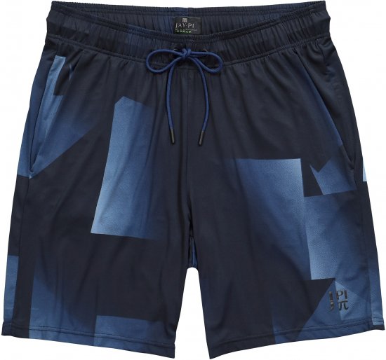 JP1880 FLEXNAMIC® GeoMotion Tennis Shorts Dark Blue - Abbigliamento sportivo & Outdoor - Abbigliamento Sportivo Uomo Taglie Forti