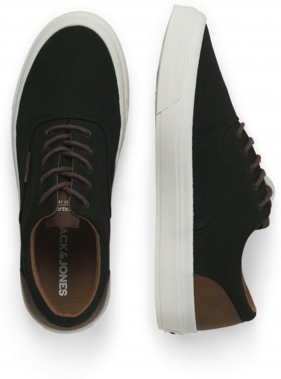 Jack & Jones Lington Canvas Sneakers Black - Scarpe da uomo 40-52 - 