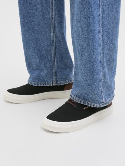 Jack & Jones Lington Canvas Sneakers Black - Scarpe da uomo 40-52 - 