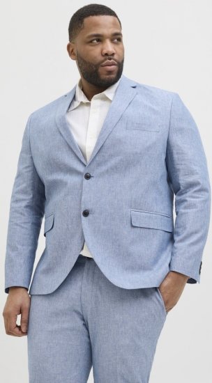 Jack & Jones Riviera Blazer Nautical Blue - Abiti - Abiti da Uomo Taglie Forti