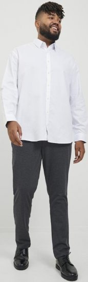 Jack & Jones Marco Cooper Chino Pants Dark Grey Melange - Jeans & pantaloni - Jeans & Pantaloni Uomo Taglie Forti