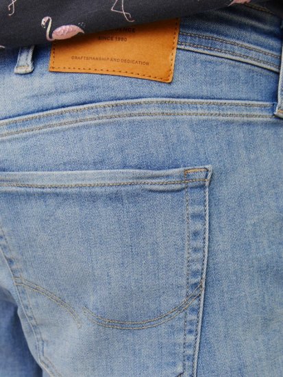 Jack & Jones Rick Original Shorts Blue Denim - Shorts - Pantaloncini Uomo Taglie Forti