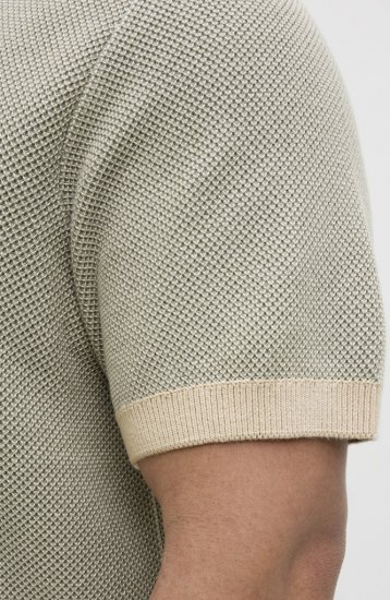 Jack & Jones Ceaston Knit Short Sleeve Sweater Vetiver - Felpe & felpe con cappuccio - Felpe & Felpe con Cappuccio Uomo Taglie Forti
