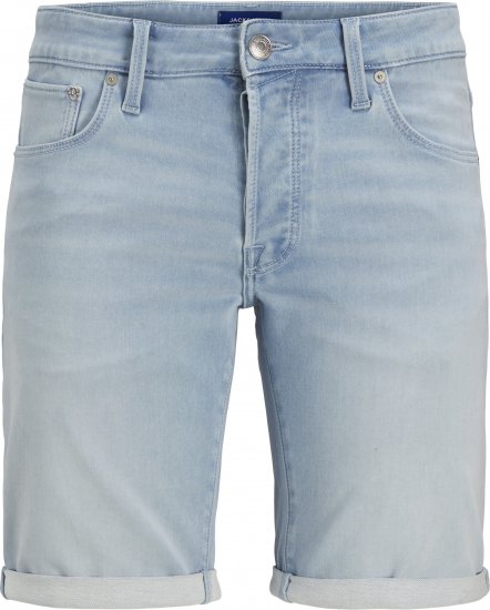 Jack & Jones Rick Icon I.K. Shorts Blue Denim - Shorts - Pantaloncini Uomo Taglie Forti
